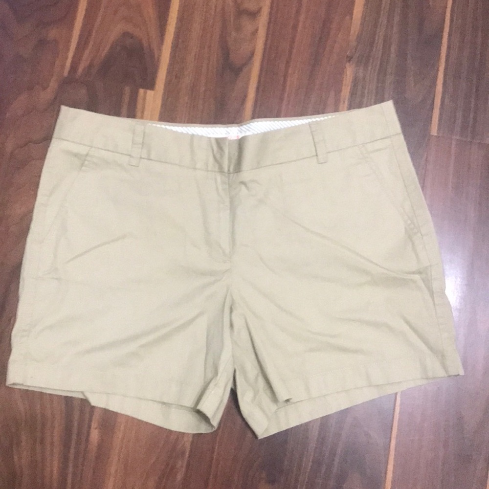J.Crew Khaki Chino Shorts size 12